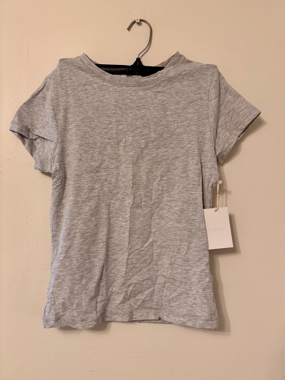 Women's Heather Gray Short Sleeve Crew Tee